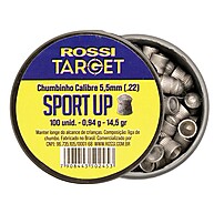 Chumbinho Rossi Target Sport Up 5.5mm – Precisão e Qualidade em 100 Unidades - imagem 2