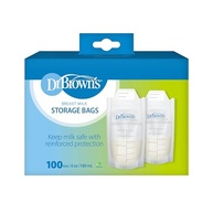 Dr. Brown's Sacos de Armazenamento de Leite Materno - 100 Unidades, 170ml, Sem BPA - imagem 5