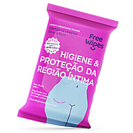 Lenço Umedecido Íntimo Feminino Free Wipes – 16 unidades - imagem 2