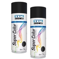 Tinta Spray Preto Fosco TekBond: Kit com 2 Unidades - imagem 2