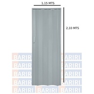 Portas Sanfonadas PVC 210x115cm: Kit 2 Unidades - imagem 2