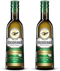 Azeite Andorinha vidro, Extra virgem, 500ml - Kit 2 Unidades - imagem 1
