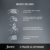Preservativo Jontex Lubrificado – Segurança e Conforto em 24 Unidades - imagem 2