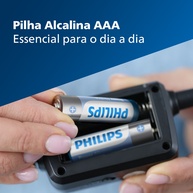 Pilha AAA Philips: Energia Duradoura em 24 Unidades - imagem 2
