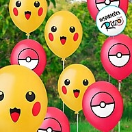 Balões Pokémon: Decore Sua Festa com 25 Unidades! - imagem 2