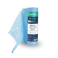 Pano Multiuso Bobina Perfex 28cm x 25m - 50 Unidades Azul | Lavável, Reutilizável e Versátil para Limpeza Total - imagem 2