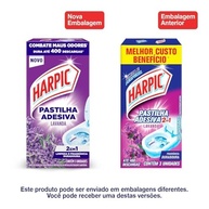 Harpic Limpador e Aromatizador Sanitário Pastilha Adesiva Power 2 em 1 Lavanda - 3 Unidades - imagem 3