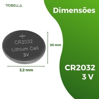 Pilhas Elgin CR2032 e LR44: Kit 30 Unidades - imagem 2