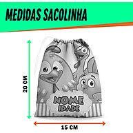 Sacolinhas Stitch Personalizadas: 30 Unidades! - imagem 1