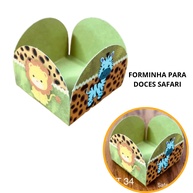Kit Forminhas para Doces Safari - 50 a 300 Unidades - imagem 2