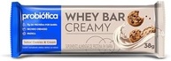 Probiótica Whey Bar Creamy Chocolate 12 Unidades 38G Cookies & Cream - - imagem 1