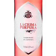 Vinho Rosé Seco Espanhol Lacrima Purpura 750ml – Kit com 4 Unidades - imagem 2