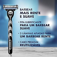 Carga para Aparelho de Barbear Gillette Mach3 4 Unidades - imagem 2