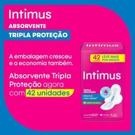 Intimus Tripla Proteção: Seca Total e 42 Unidades - imagem 2