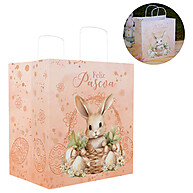 Sacolas de Páscoa Coelhinho Encantado: Kit com 5 Unidades - imagem 2