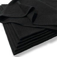 Pano de Prato Preto Pé de Galinha com Bainha - 5 Unidades | Absorção Superior e Estilo Moderno - imagem 1