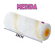 Rolo de Pintura Profissional 23cm com Suporte – 5 Unidades - imagem 1