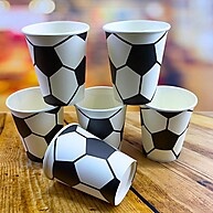 Copo de Papel Festa Futebol Silver 270ml – 50 Unidades - imagem 2