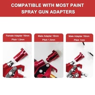 Copo de Tinta Descartável para Pistola de Pintura Automotiva - Kit com 50 Unidades e Sistema de Tampas - imagem 4