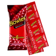 Blowtex Morango: Prazer e Proteção em 6 Unidades 🍓 - imagem 2