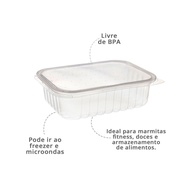 Potes Descartáveis 350ml: Kit com 72 Unidades - imagem 2