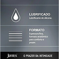 Jontex Lubrificada: Proteção e Prazer em 8 Unidades - imagem 2