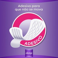 Always Diários: Proteção e Frescor Diário (80 Unidades) - imagem 2