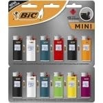 Isqueiro Bic Mini Original Descartável - Cartela com 12 Unidades Essenciais - imagem 1