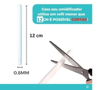 Filtros de Algodão para Umidificador Ultrassônico - 15 Unidades 12cm x 0,8mm - imagem 3