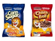 Cereal Sachê Monodose Alcafoods 30g Milho E Chocolate - 20 Unidades - imagem 2