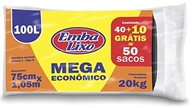 Embalixo Saco Lixo 100L Mega Econômico - 50 Unidades com Alta Resistência - imagem 3