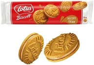 Lotus Biscoff Biscoito Recheado com Creme, 110g, Pacote com 11 Unidades - imagem 1