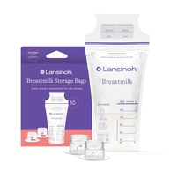 Lansinoh Bolsas de Armazenamento de Leite Materno - 50 Unidades, 6 Oz, Seguras e Resistentes - imagem 1