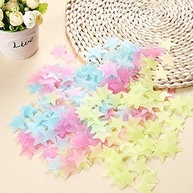 Adesivos de Parede 3D Estrelas Brilhantes para Decoração Infatil - 100 Unidades - imagem 3