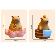 Figura de Capivara em Resina - Decoração de Mesa Animada e Fofa (2 unidades) - imagem 4