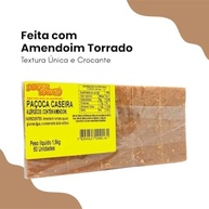 Paçoca Caseira 50 Unidades 1,5 Kg Doces Rachid - imagem 4