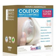 Conchas Coletoras de Leite Materno - Kit com 2 Unidades em Silicone Macio - imagem 2