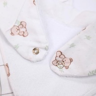 Babador Bandana Papi Baby - Proteção Estilosa para Bebês com Tamanho Único (2 Unidades) - imagem 4