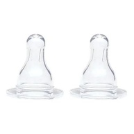 Kit Bico de Mamadeira Redondo 100% Silicone - 25 Unidades para Bebês - imagem 2