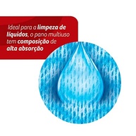 Pano Multiuso Condor - Alta Absorção, Sem Cheiro, 30 Unidades - Ideal para Limpeza Diária - imagem 3