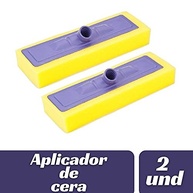 Rodo Passa Cera Espuma para Pisos Frios e Madeira - Kit com 2 Unidades - imagem 3