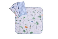 Paninho de Boca Estampado Karinho 32x32cm - 4 Unidades | Fralda 100% Algodão Macia e Absorvente para Bebês - imagem 4