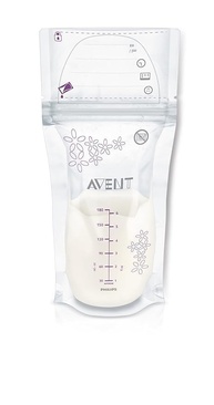Sacos de Armazenamento de Leite Materno Philips Avent - 50 Unidades 180ml | Seguros, Estéril e Livre de BPA - imagem 3