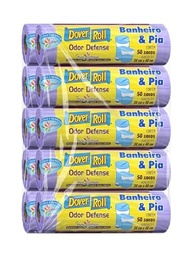 Dover Roll Odor Defense Banheiro & Pia - Pacote com 10 Unidades | Neutralize Maus Odores com Aroma Fresco - imagem 2