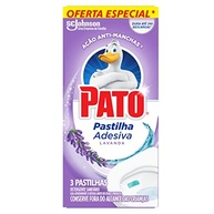 Pato Desinfetante Pastilha Sanitária Adesiva Lavanda - 3 Unidades | Limpeza e Perfumação por até 1300 Descargas - imagem 2