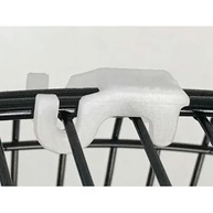 Presilhas Trava Grade de Ferro Liso para Ventiladores Oscilantes - 12 Unidades - imagem 5