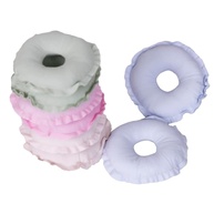 Kit 3 Pares de Rosquinhas de amamentação - Almofada protetora para seios 100% algodão 6 unidades - imagem 1