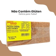 Paçoca Caseira 50 Unidades 1,5 Kg Doces Rachid - imagem 1