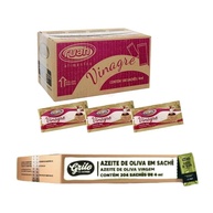 Combo Azeite Oliva Sachê Grilo 204 Unidades + Vinagre Sachê Ruaih 180 Unidades - imagem 2