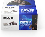 Max Titanium Power Protein Bar - 12 Unidades 41G Cookies - - imagem 1